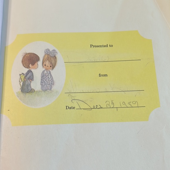 VINTAGE PRECIOUS MOMENTS STORIES FROM THE BIBLE CHILDREN’S BIBLE HARDCOVER - Picture 12 of 13